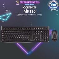 Logitech MK120 Corded Keyboard and Mouse Combo