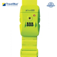 Travel Blue TSA Approved 2 Inch Luggage Strap - 3 Dial Combination - Green & Purple - TB-043