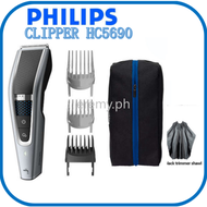 【In Stock】Philips Hairclipper Washable Hair Clipper HC5690/15 with Hair Bundle Diversion PRO Technology 27-speed Length Setting