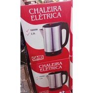 A sleek and efficient electric kettle with 1.8 litre capacity and 1500 watts of power.