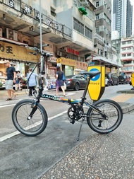 DAHON     ARCHER    P8  ,  20 X 1.75 ,  8 速 ， 鋁合金 摺疊車 ， 前後轆可快拆