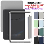 For Kindle(11th)2024 RS23CV 6.0 inch Fashionable Solid Color EBook Case for kindle(11th)2022 C2V2L3 