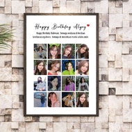 GIFT PHOTO FRAME MEMORIES FOR HER/HIM (FREE FRAME)