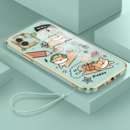 Casing HP For Samsung Galaxy A03 A03s A03 Core Case Casing Standing Dog. Pattern HP Casing Cesing La