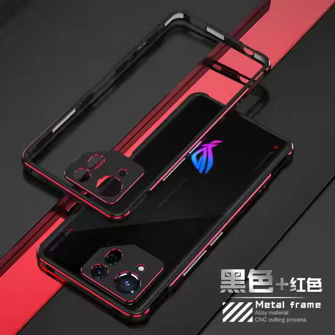 For ASUS ROG8 8Pro Case Heat Dissipation Metal Frame Aluminum Alloy Cover For ROG Gaming Phone 8 pro
