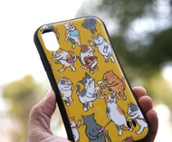 Grip iPhone 手機殼 Cat Guy黃
