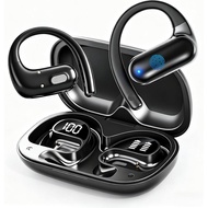 AI Translation Earbuds Real Time,182 Language Translator Earbuds,5-in-1 Open Ear Translator Device,A