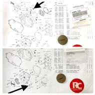 PLUG COVER CLUTCH DAN MAGNET ZX150 RR150 ORIGINAL P