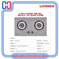LIVINOX LGH-438G 2B-SL GAS HOB