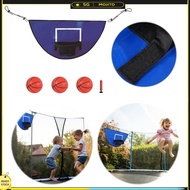 Trampoline Basketball Hoop Adjustable Basketball Hoop Sports Toy for Kids Adults