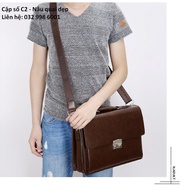 Men's Office Fashion Handbags, bag Beautiful Laptops C2 quanaolotdep