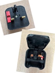 全新兩頭圓腳轉三頭轉換插蘇連 13A Fuse
