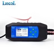 Brand 12V Car Battery Tester 8A Battery Charger For SLI/AGM/EFB/GEL/LiFeP04 Battery Cranking Chargin