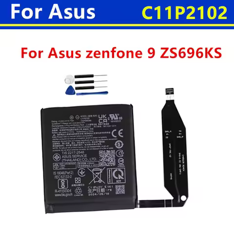 4300mAh C11P2102 Battery 4300mAh C11P2102 Battery For Asus zenfone 9 ZS696KS Mobile Phone Batteries 