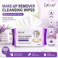 🔥50sheets Excue Makeup Remover Wipes Tissue卸妆纸巾