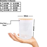 Plastic Jar 820 ML Container Cemilan Keep Food Storage Sip 352 M Shinpo Trending