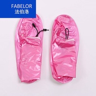 Fabelor Rubber-proof sleeve Waterproof shoe cover travel ride Blue (XXL)