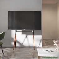 Living Room Floor Stand Mobile Four Corners Solid Wood Household TV Hanger TV Universal Nordic Brack
