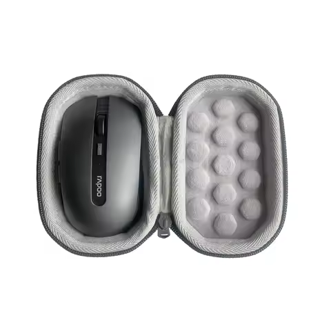 Fashion Carrying Case for Rapoo 7200M Bluetooth Wireless Mouse Box Storage Hard EVA Shell