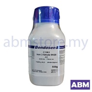 Iron 3 Nitrate 9H2O AR, Bendosen (500g) CAS No 7782-61-8