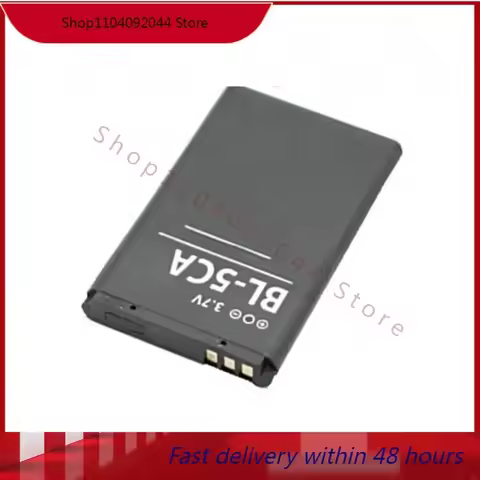 2024 BL-5CA battery 800mah for Nokia 1110 1111 1112 1200 2310 5130XM 7600 N70 E60 5030 C2-00 C2-01 X