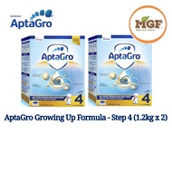 AptaGro Growing Up Formula (Step 4) 1.2kg x 2 Exp: 08/2024