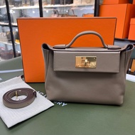 ⭐️全新未使用品 Hermes mini 2424 大象灰⭐️