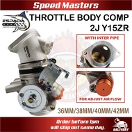 SPEED MASTER Throttle body Double Injection ESPADA Y15ZR 2 INJECTOR 36MM 38MM 40MM 42MM THROTTLE BOD