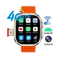 4G Android Smart Watch SIM Card and WiFi And Camera C90 Max Smart Watch 64G  dual camera GPS Video P