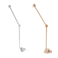 Z4High Quality Hanging Wooden Crib Mobile Arm Mobile Holder Arm Mobile Arm for Crib Wooden Accessori