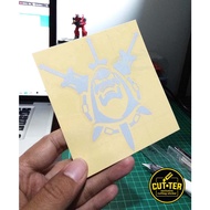HE-MAN Skull cutting sticker