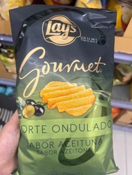 橄欖味lays薯片，Lay's Gourmet Wavy Potato Chips - Olive Flavor