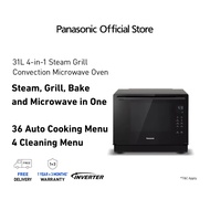 Panasonic NN-CS89LBYPQ 31L Convection Steam Grill Microwave Oven