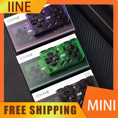 IINE Retro Mini Controller Anki/ Turbo Function Interchangeable Joystick D-Pad Multi-Platform Contro