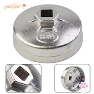 EUCALYTUSMY Hat-type Socket Wrench,|Filter Hand Tool 65/67/74/79mm Oil Filter Wrench, Portable Alumi