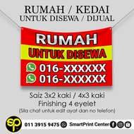 BANNER RUMAH UNTUK DISEWA / KEDAI UNTUK DISEWA / RUMAH UNTUK DIJUAL / KEDAI UNTUK DIJUAL