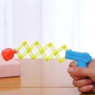 Retractable Fist Shooter Trick Toy Gun Funny Child Prank Toys Kids Plastic Festival Gift For D3I8