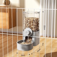 Pet Food Feeder Water Drinker Drink Bekas Tempat Makanan Air Minuman Kucing Dispenser Cage Hang Hang