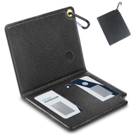 Anti-Lost Leather Case Compatible with Aliveco Mobile Card Monitor, Portable Storage Carrying Bag fo