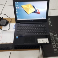 BEKAS! Laptop ASUS A455L Core i3 RAM 4GB HDD 500GB Mulus Fullset