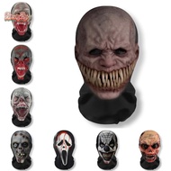 honeybird Halloween Ghost Face 3D Mask Balaclava Full Face Elastic Mesh Breathable Zombie Headcovers