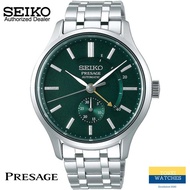 Seiko Presage SSA397J1 Men's Automatic Power Reserve Indicator Stainless Steel Watch