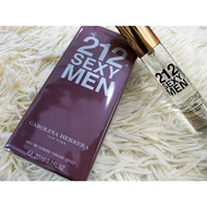 212 SEXY MEN 20ml Pukit perfume EAU DE PERFUME FOR MEN