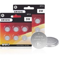 CR1616 Battery 3V Lithium CR 1616 Batteries(12 PCS) XPQO