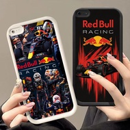 GK-77 Red Bull Racing Silicone Black White Casing for OPPO Realme Narzo C30S F5 C30 A37 N65 A39 P1 A