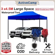 ActiveCamp 6x6 8x8 10x10 3x3m folding canopy folding tent kanopi bazar khemah ( full set) payung nia