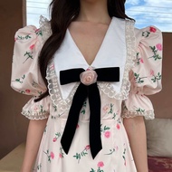 FLAT2112 : JOANNE YOUNG MAXI DRESS เดรสยาว ชุดออกงาน เดรสออกงาน แต่งลูกไม้ (FF0541)