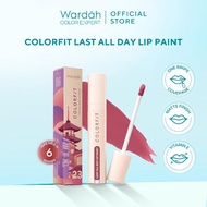 Wardah Colorfit Last All Day Lip Paint Around The World - Pigmented,Transferproof, Creamy Texture, V
