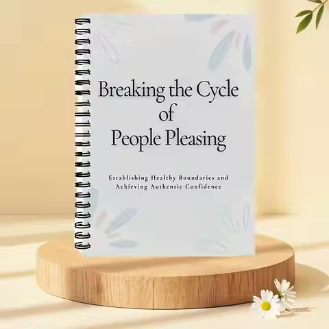 Overcoming People-Pleasing Workbook: Confidence & Boundaries, Self-Improvement Guide for Pleasers, C
