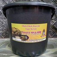 Terlaris Asli Tape Ketan Khas Cirebon/Kuningan Ibu Hj.Tati Kemasan Ember 60 Pcs